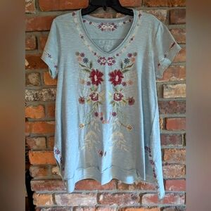 Caite Embroidered Women's Top